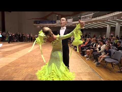 Matvey Korostelev - Uliana Gorina RUS | Viennese Waltz | GOC Junior II Standard 2018