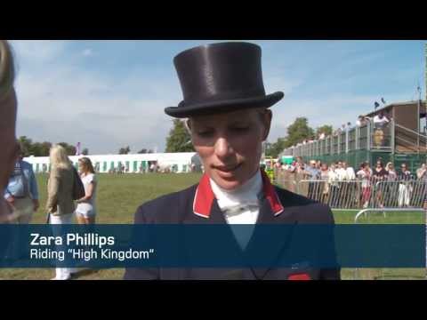 The Land Rover Burghley Horse Trials Dressage Day 2