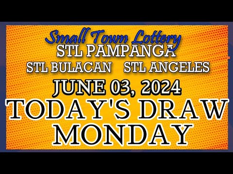 STL BULACAN, STL PAMPANGA, STL ANGELES RESULT TODAY DRAW  JUNE 03, 2024