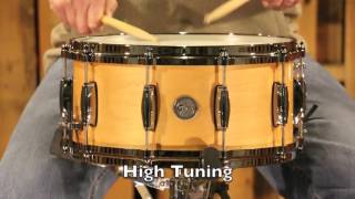 Video thumbnail for Gretsch Full Range Maple Snare Drum 6.5x14 by The Drum Shop - Portland, Maine