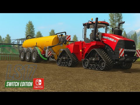 LS17 NINTENDO SWITCH #6 Lohnauftrag mit CASE IH Quadtrac