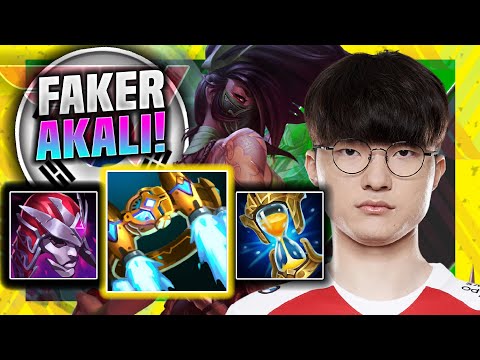 FAKER MEETS NUGURI IN KOREAN SOLOQ! - T1 Faker Plays Akali Mid vs Zoe! | Season 11
