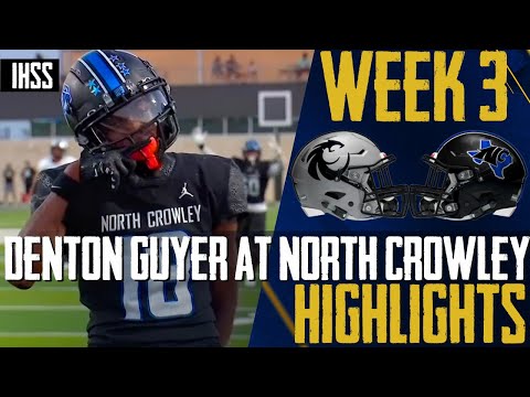Epic Clash: North Crowley vs. Denton Guyer | High School Football Highlights