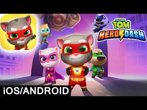 Talking Tom Hero Dash (By Outfit7 Limited) Gameplay Video - iOS Android - YouTube