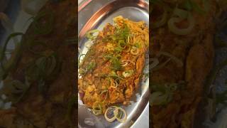 最後にインド風オムレツが食べたい！