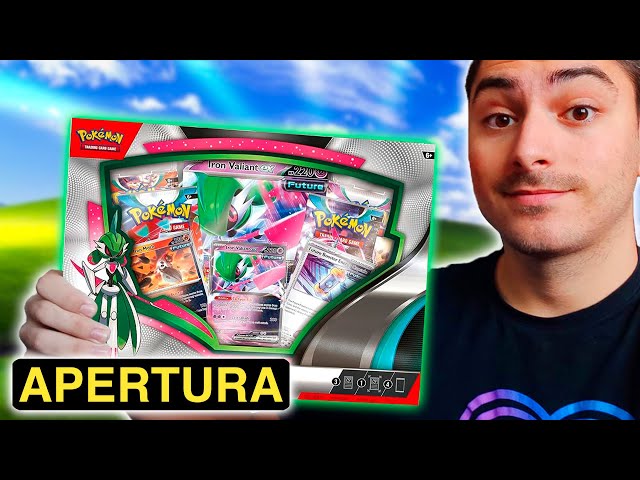 Vídeo relacionado con Pokemon - Iron Valiant ex 261/182 - Paradox Rift - Hyper Rare - Lámina dorada - Tarjeta individual
