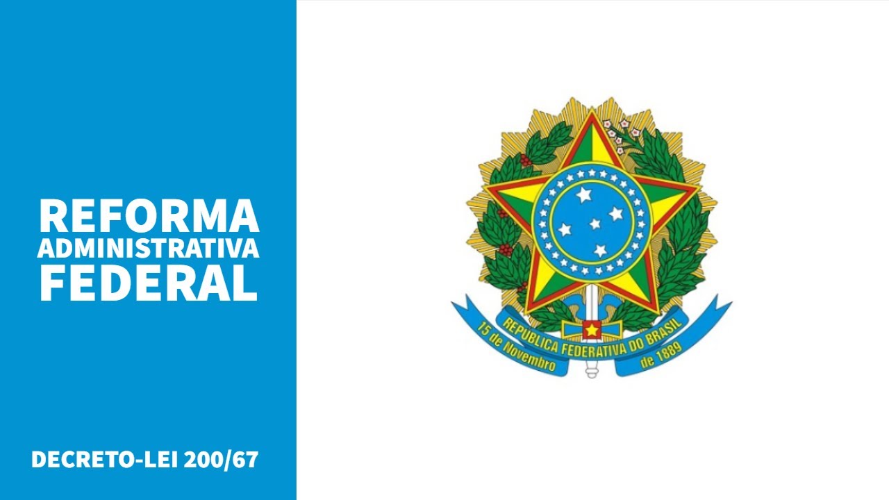 Decreto-lei 200/67 - Dos Ministérios e Respectivas Áreas de Competência (Art. 35 a 39)