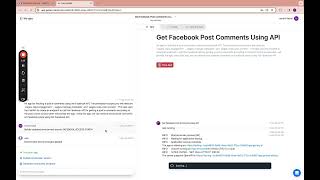 Get Facebook Post Comments Using API Template #getlazyai