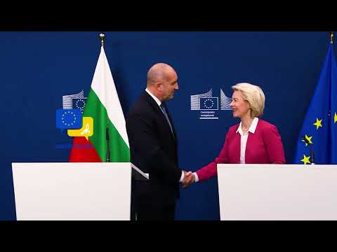 Video Thumbnail: 🇪🇺🇧🇬 Bulgaria Is Back! Radev Promises Von der Leyen Stability, Reform & Stronger European Defence!