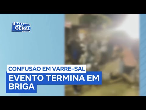 Briga durante em evento na cidade de Varre-Sai (RJ) gera tumulto