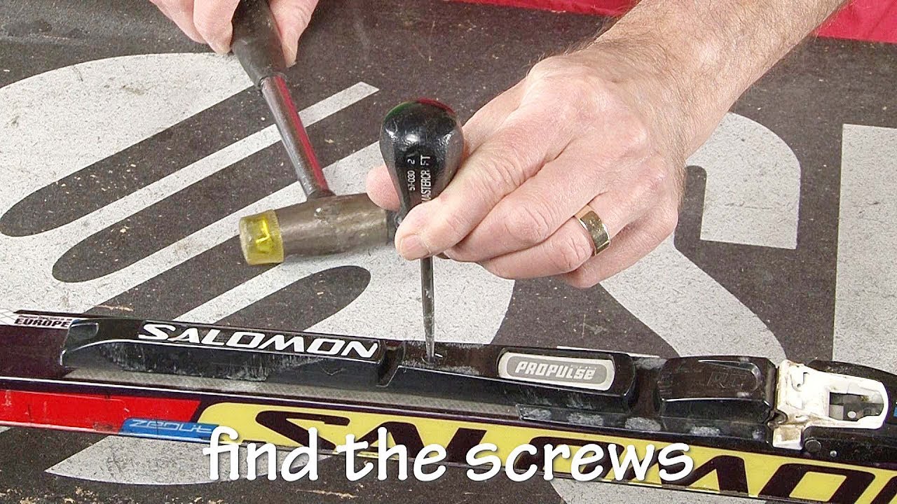 Cross country Ski Binding Transplant