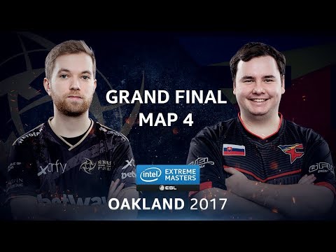 CS:GO - NiP vs. FaZe [Overpass] Map 4 - GRAND FINAL - IEM Oakland 2017