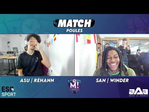M! Temps - ASU | Réhann (Luigi) vs. SAN | Winder (Dr Mario) - Poules