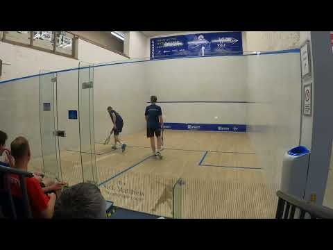 When Nick Matthew tests the Racketlon (table tennis, badminton, squash and tennis)
