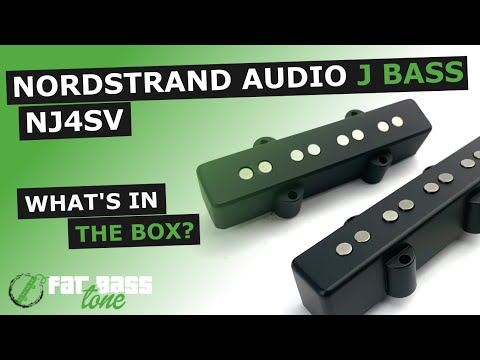 Nordstrand Audio NJ4SV 4 String Vintage Hum Cancelling Jazz Bass® Pickup Set image 4