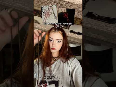 #diy Chinesischer Knoten Schlüsselanhänger Tut