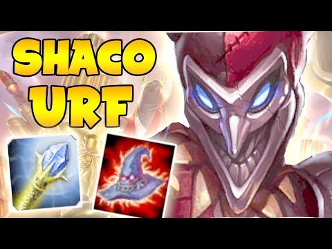HOW DO YOU STOP THIS?? FULL AP SHACO URF (31 KILLS)