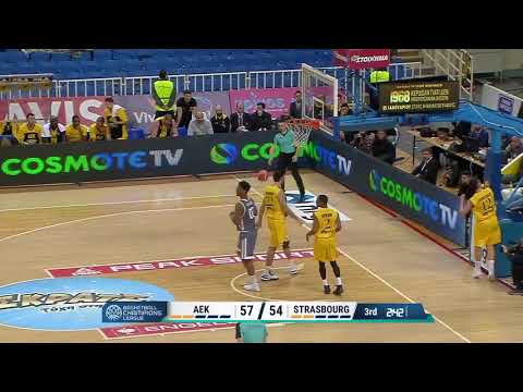 Highlights AEK Athènes/SIG Strasbourg