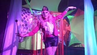 Trixie Mattel performing Kelis at Neverland&#39;s Drag Carnage: Circus on 11/21/14