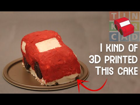 Anyone Can 3D Print Shaped Cakes - Teach 3D Printing (Without a 3D ...