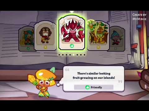 Mango Cookie's Relationship With Every Cookie!/ Relationship Chart 🥭🍪(Cookie Run OvenBreak)