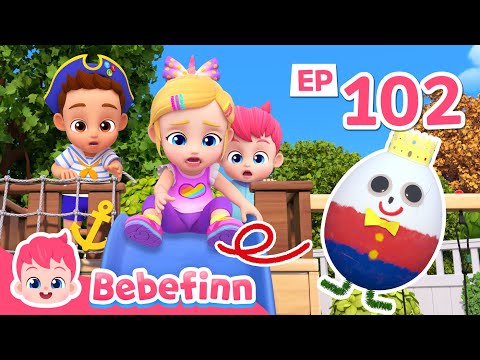 🥚 Humpty Dumpty | EP102 | Bebefinn Best Kids Songs and Nursery Rhymes