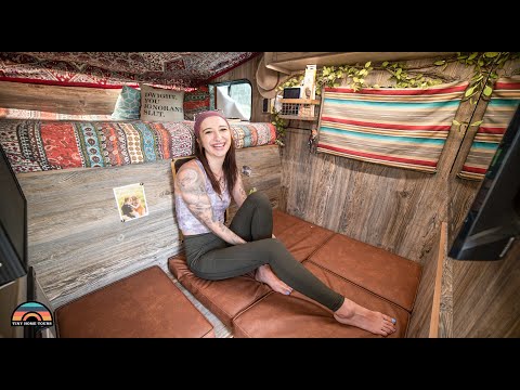 Solo Female RV Life - 4x4 Truck Camper Tiny House Tour