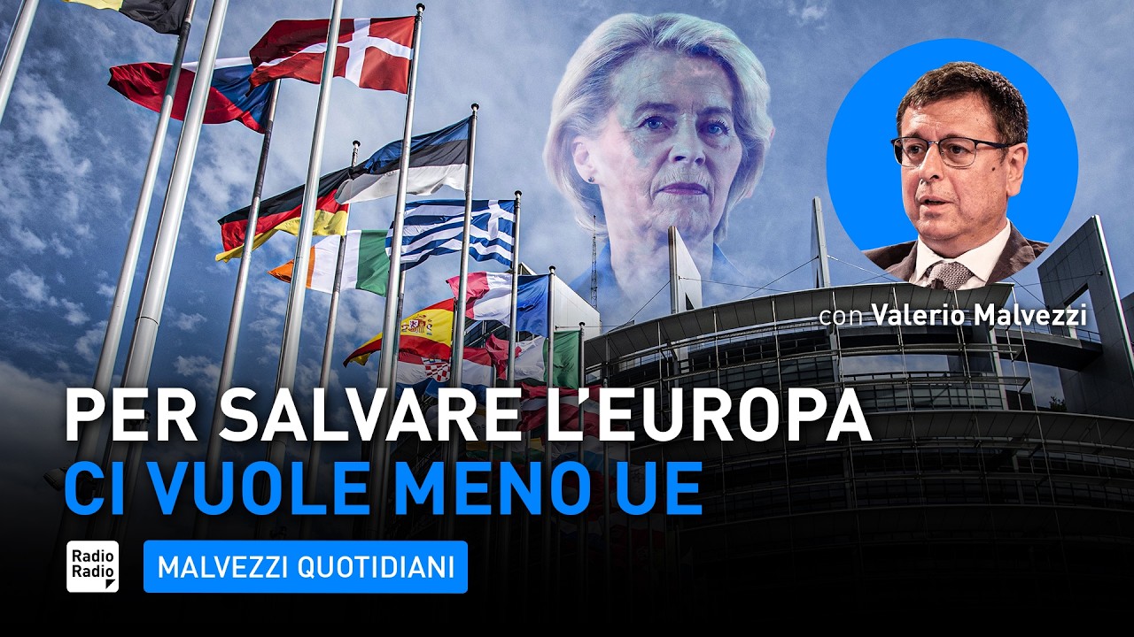 Sì, per salvare l'Europa ci vuole MENO UNIONE EUROPEA