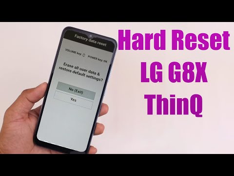 Hard Reset LG G8X ThinQ | Factory Reset Remove Pattern/Lock/Password (How to Guide)