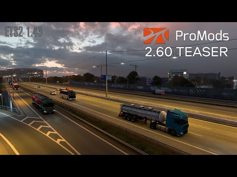 Promods 2.60 Teaser (for ETS2 1.43)