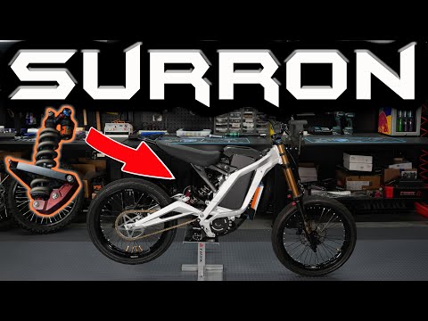 SURRON + FOX DHX2 and Rear Suspension Linkage Install