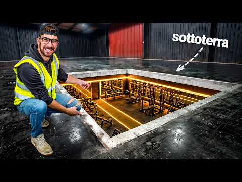 HO COSTRUITO UNA PALESTRA SOTTERRANEA