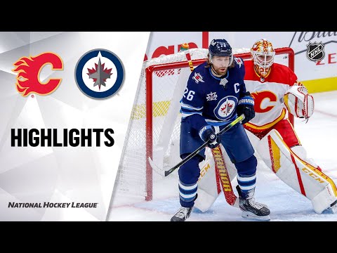 Flames @ Jets 1/14/21 | NHL Highlights