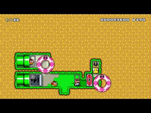 Platforming and Pacifism by Ethan - SUPER MARIO MAKER - NO COMMENTARY 1ax