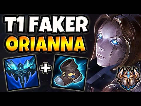 T1 Faker ORIANNA vs SYNDRA [ MID ] Patch 11.5 Ranked Korea ✅