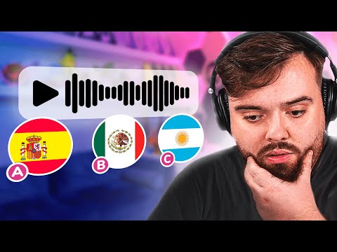 ADIVINANDO EL ACENTO DE MIS SUSCRIPTORES