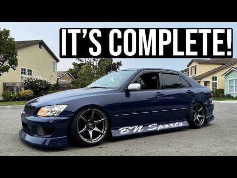 IS300 Gets New Wheels On!
