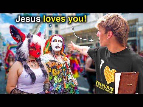 Preaching The Gospel At Pride Parade!