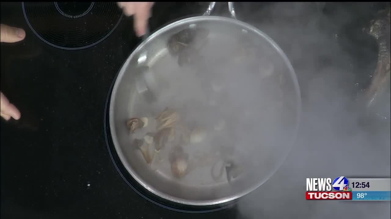 News 4 Cooks: Bone-in ribeye with mushroom-whiskey sauce