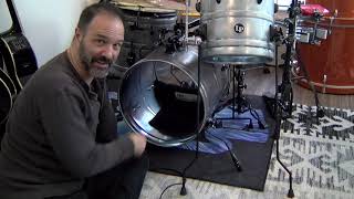 Video thumbnail for LP Raw Series Street Can Drumkit by Richard Bonaduce