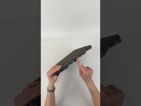 Композитная плитка ДПК 300х300х23мм Венге (D) SW-00001709 - фото 1 - id-p2994867086