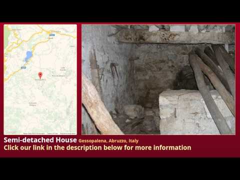 Semi-detached House for Sale in Gessopalena, Abruzzo, Italy on italianlife.today