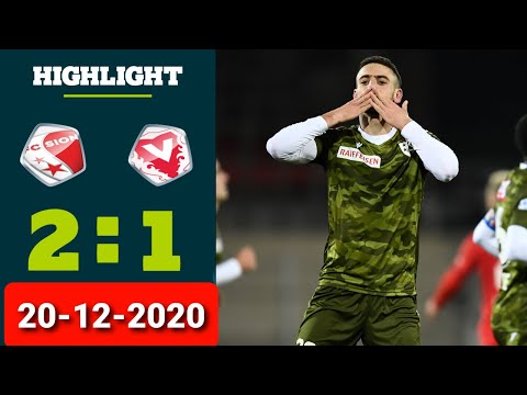 Hightlight FC Sion 2:1 FC Vaduz (20-12-2020)