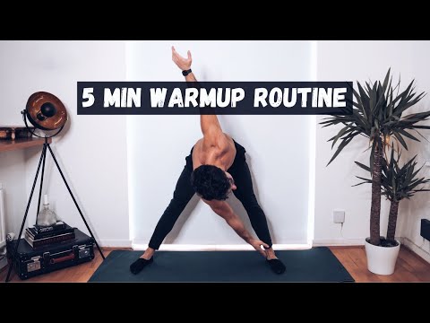 5 MIN WARMUP ROUTINE BEFORE WORKOUT | Rowan Row