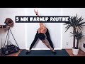 5 MIN WARMUP ROUTINE BEFORE WORKOUT | Rowan Row