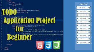 TODO Application project for beginner (Bangla) Part 01