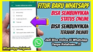 Download lagu CARA SEMBUNYIKAN STATUS ONLINE DAN TERAKHIR DILIHAT DI WHATSAPP mp3 Download lagu CARA SEMBUNYIKAN STATUS ONLINE DAN TERAKHIR DILIHAT DI WHATSAPP mp3