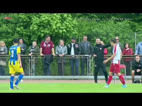A Junioren N'rh  Liga Saison 2017 18 SP24 Rot Weiss Essen vs  ETB SW Essen 28 4 2018