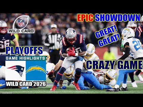 Patriots Vs. Chargers | Super Wild Card | Full Game Highlights | NFL Playoffs 2026