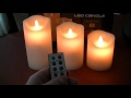 Comenzar LED candle lights